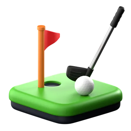 Golfe  3D Icon