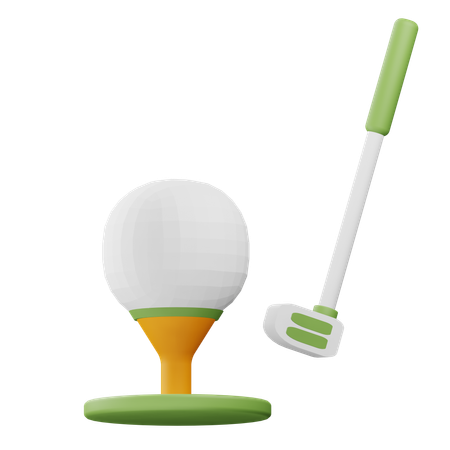 Golfe  3D Icon