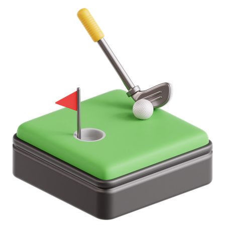 Golfe  3D Icon