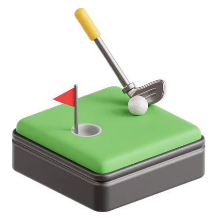 Golfe  3D Icon