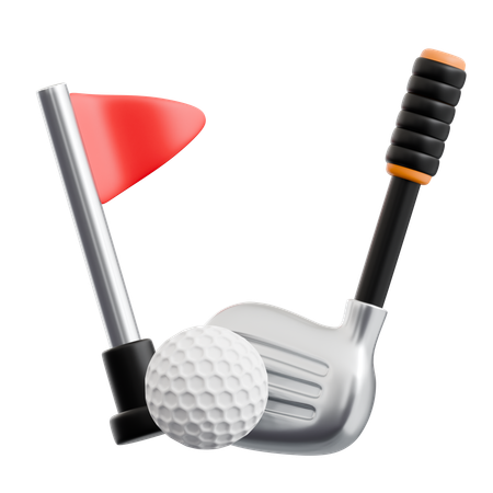 Golfe  3D Icon