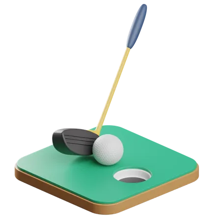 Golfe  3D Icon