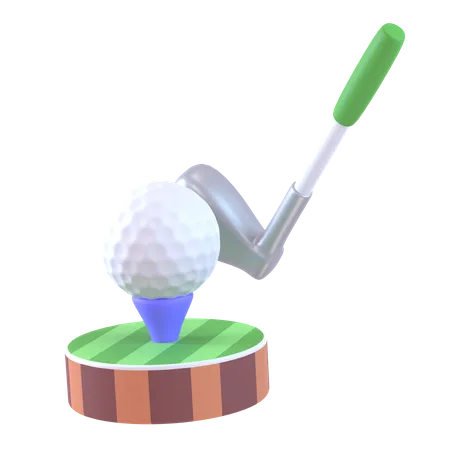 Golfe  3D Icon