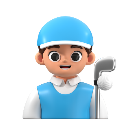 골퍼  3D Icon