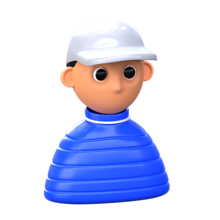 Golfer  3D Icon