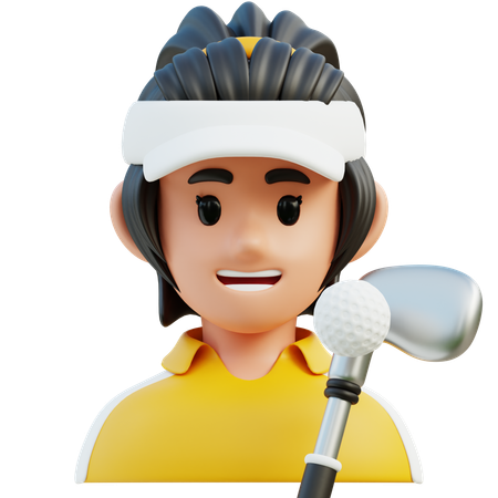 Golferin  3D Icon