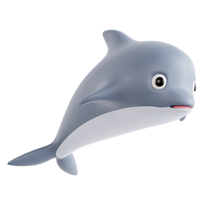 Golfinho  3D Icon