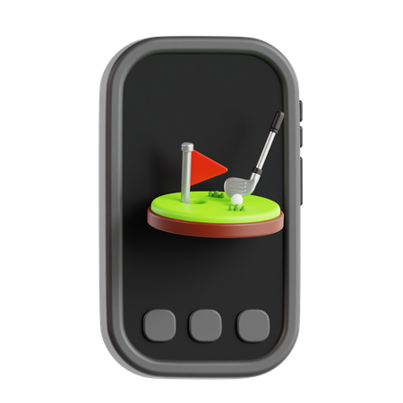 Golfspiel  3D Icon