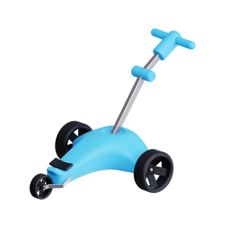 Golftrolley  3D Icon