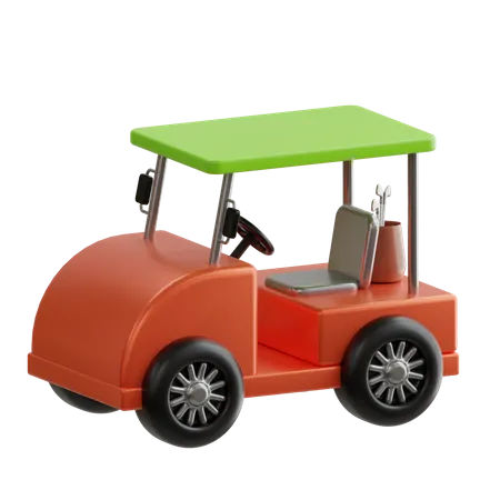Golfwagen  3D Icon