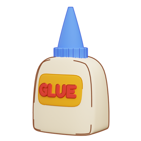 Goma de cola  3D Icon