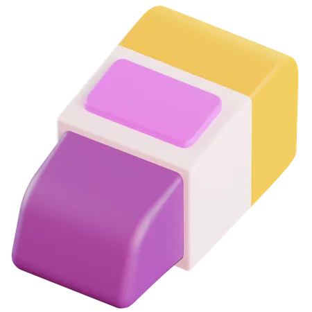 Gomme  3D Icon