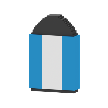 Gomme  3D Icon