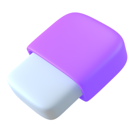 Gomme  3D Icon