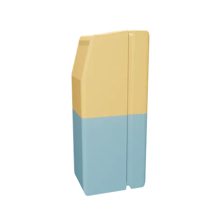 Gomme  3D Icon