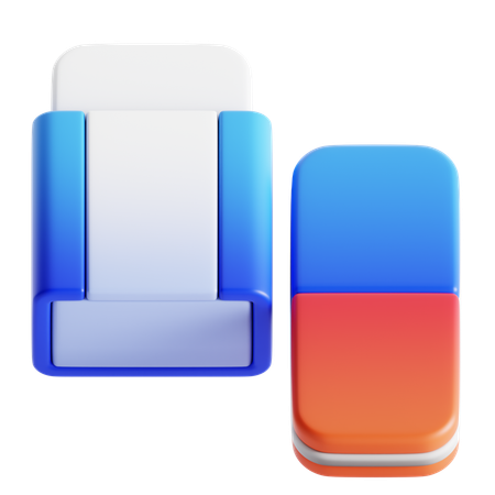 Gommes  3D Icon