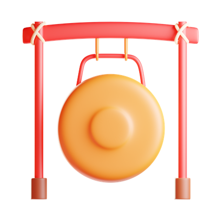 Gong  3D Icon