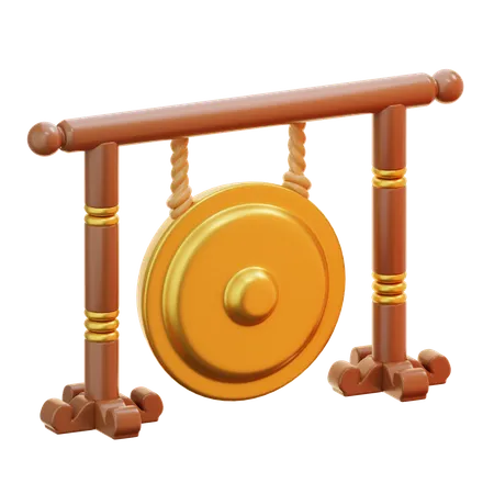 GONG  3D Icon