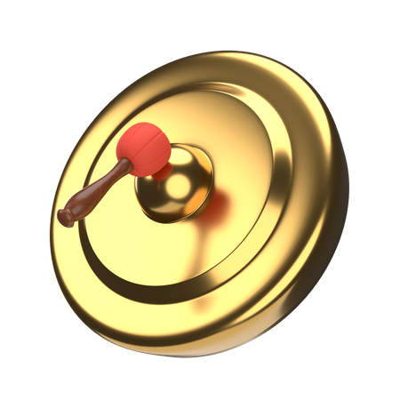 Gong  3D Icon