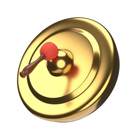 Gong  3D Icon