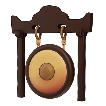 Gong  3D Icon