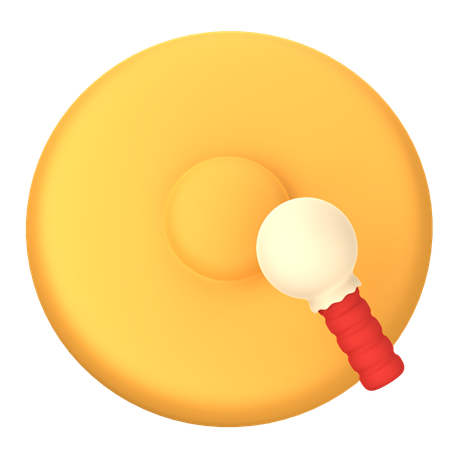 Gong  3D Icon