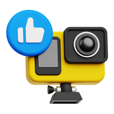 Good Action Camera  3D Icon