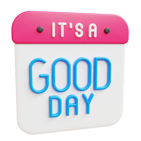 Good day  3D Icon