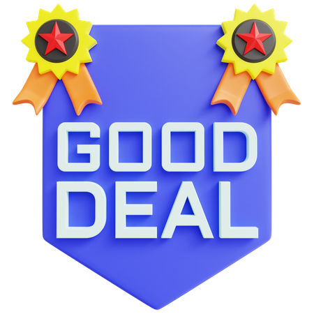 Good Deal  3D Icon