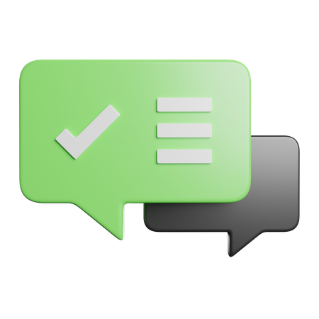 Good Feedback  3D Icon
