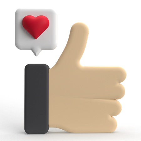 Good Feedback  3D Icon