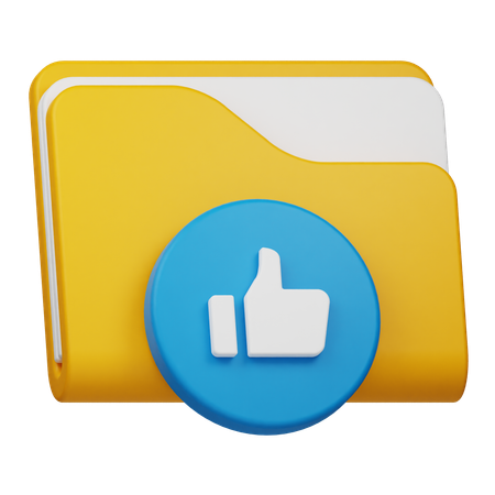 Good Folder  3D Icon