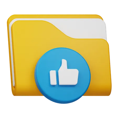 Good Folder  3D Icon