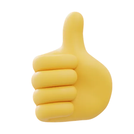 Good Hand Gesture  3D Icon