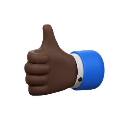 Good Hand Gesture  3D Icon
