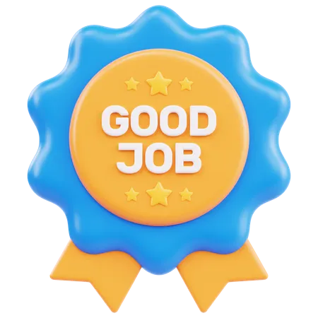 Good Job  3D Icon