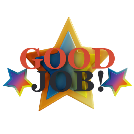 Good Job  3D Icon