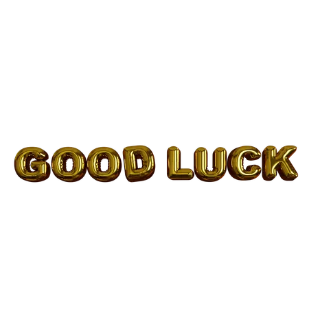 Good Luck Balloons  3D Icon