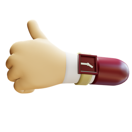 Good luck gesture  3D Icon