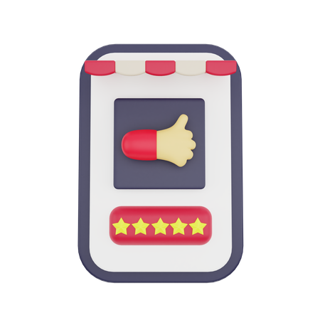 Good Rating  3D Icon