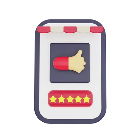 Good Rating  3D Icon