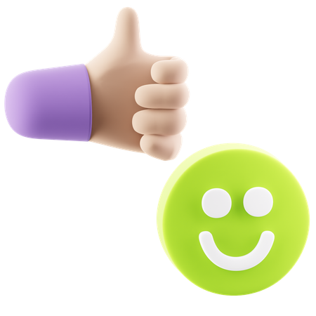 Good Review  3D Icon