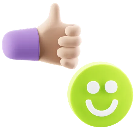 Good Review  3D Icon