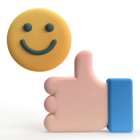Good Review  3D Icon
