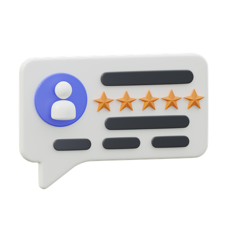 Good Review  3D Icon