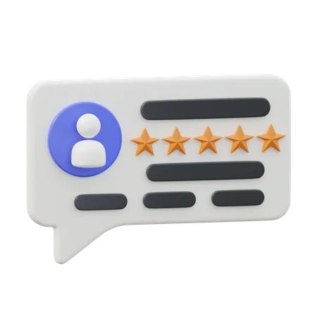 Good Review  3D Icon