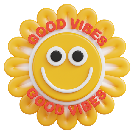 Good Vibes  3D Icon