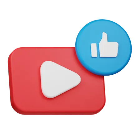 Good Video  3D Icon