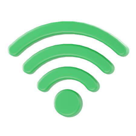 Good Wi-fi Connection  3D Icon