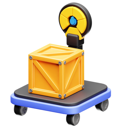 Goods Weighing  3D Icon